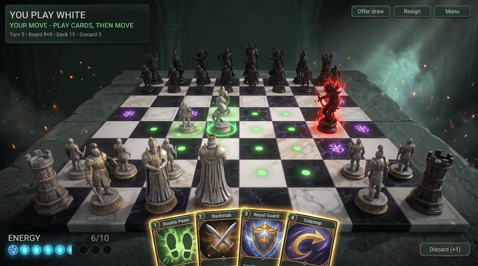 Chess de Cartas screenshot 2